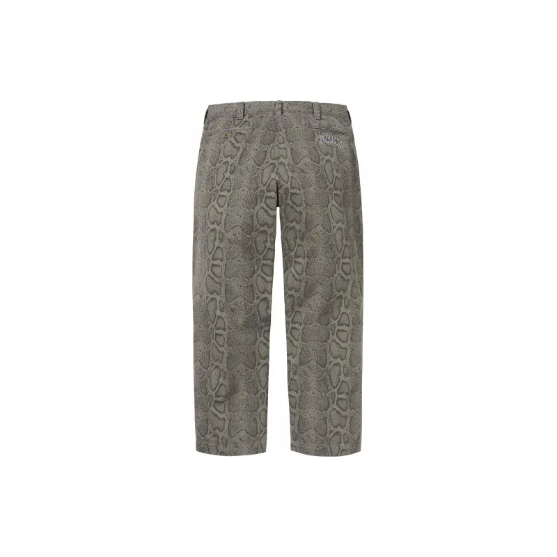 Supreme Snake Print Chino Pant - Cheap Rcj Jordan Outlet
