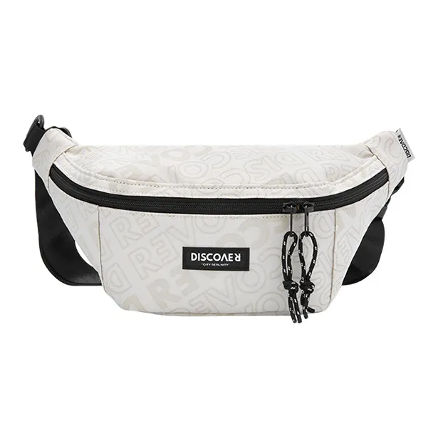 SEM/R Polyester Fanny Pack Trumpets Men's Ecru 10302/Black 90001-0