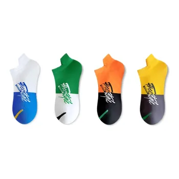 Taste The Color Ankle Socks Unisex 4 Pack