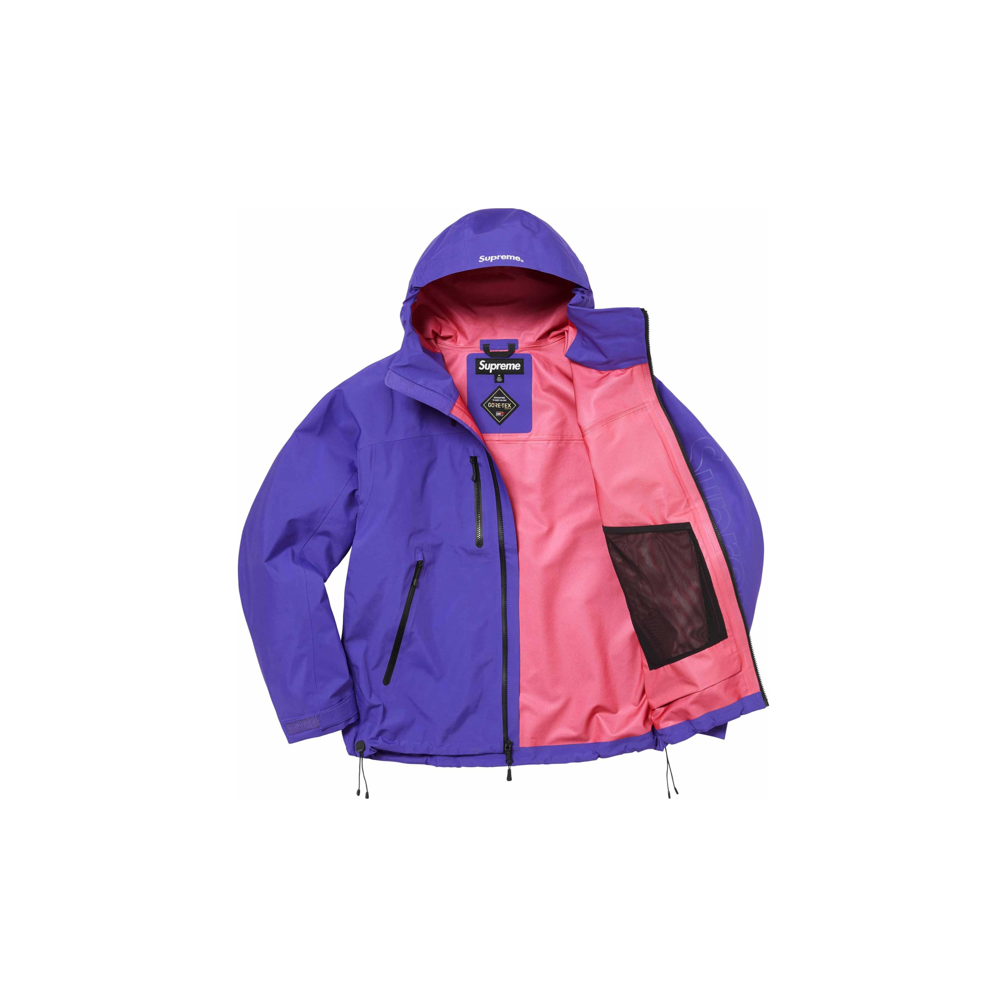Supreme GORE-TEX Taped Seam Shell Jacket Purple XXL - POIZON Supreme GORE-TEX Taped Seam Shell Jacket Purple XXL - POIZON