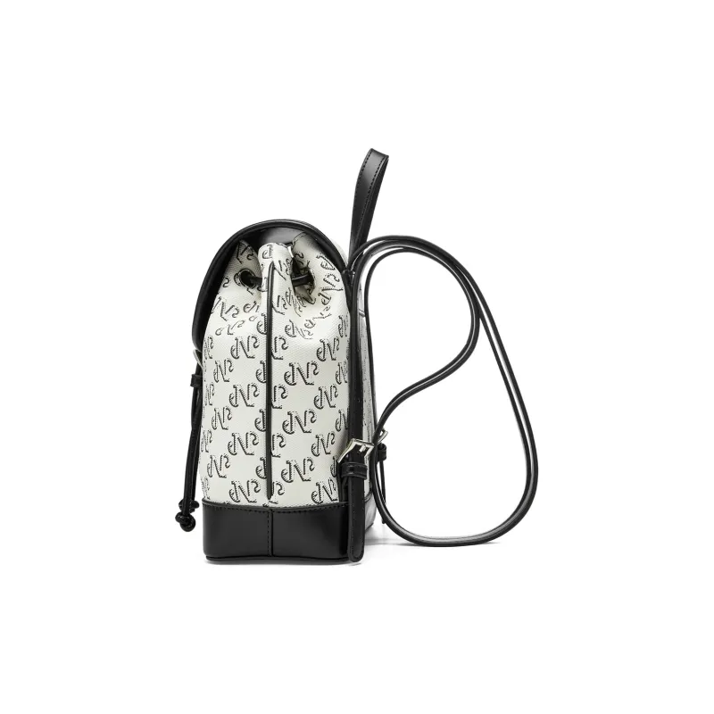 JOSINY PU Backpack Women's Black Yellow Brown-1