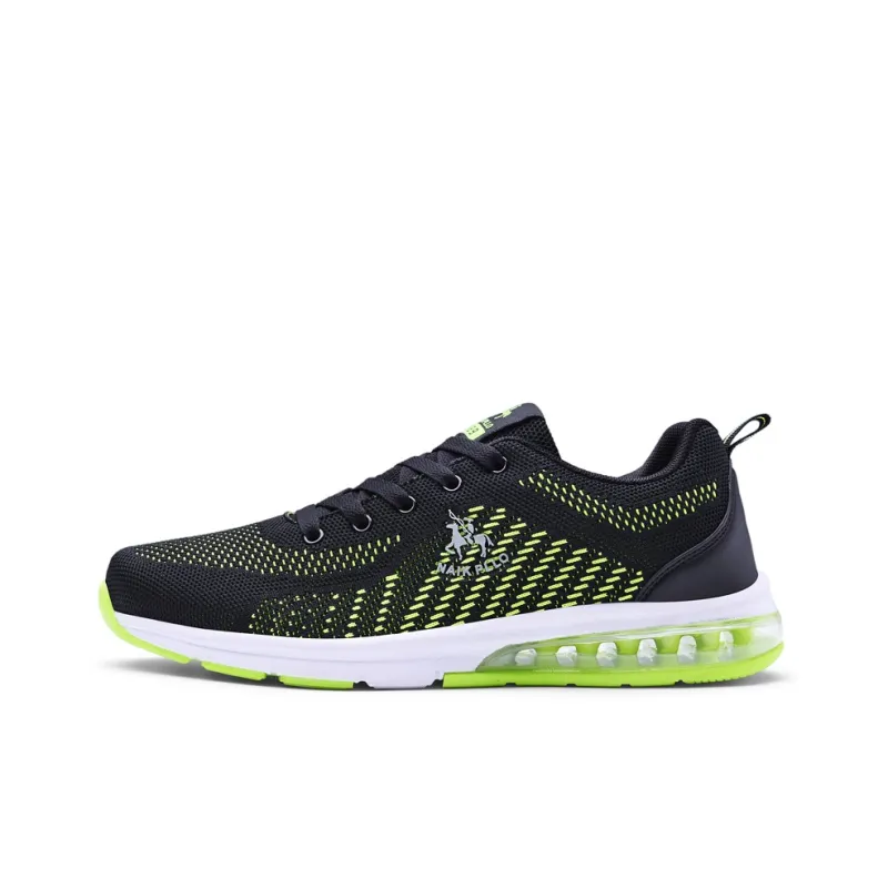 NAIKPLLO Running Shoes Men Low Top Black/Blue-14