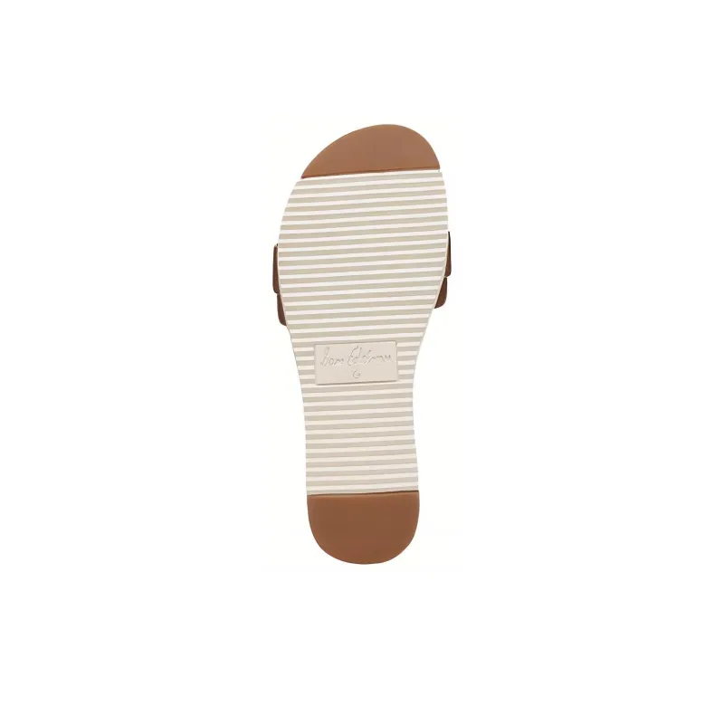 SAM EDELMAN Slide Slippers Women's Red Brown-4