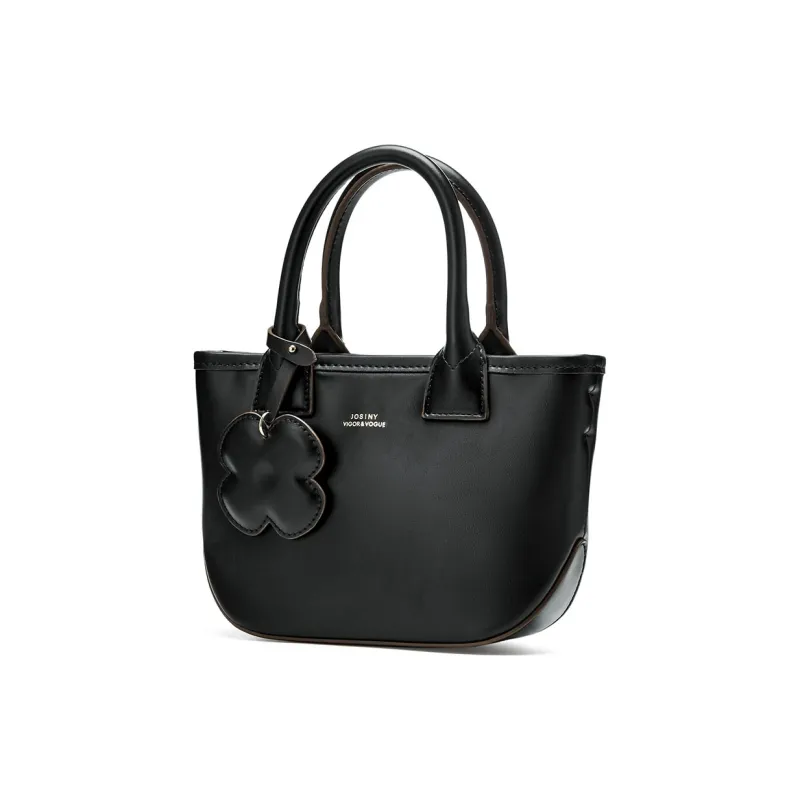 JOSINY PU Shoulder Bag Women's Black/Ecru/Yellow-2