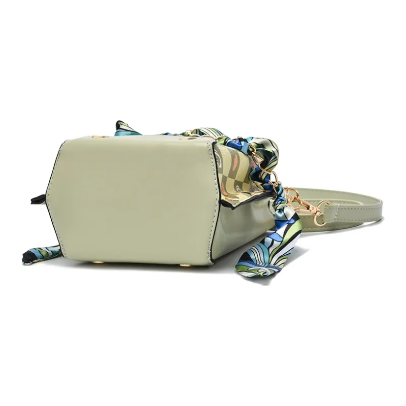 Weymond PU Shoulder Bag Crossbody Bag With Cell Phone Pouch Women's Khaki/Ecru/Green/Coffee/Pink-15