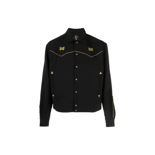 Needles Cowboy Butterfly-embroidered Jacket