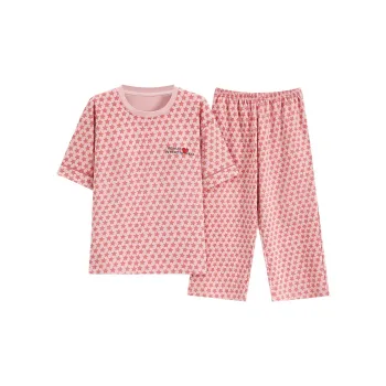 The Story Of The Flower Season Pajama Set Women's Rose Red