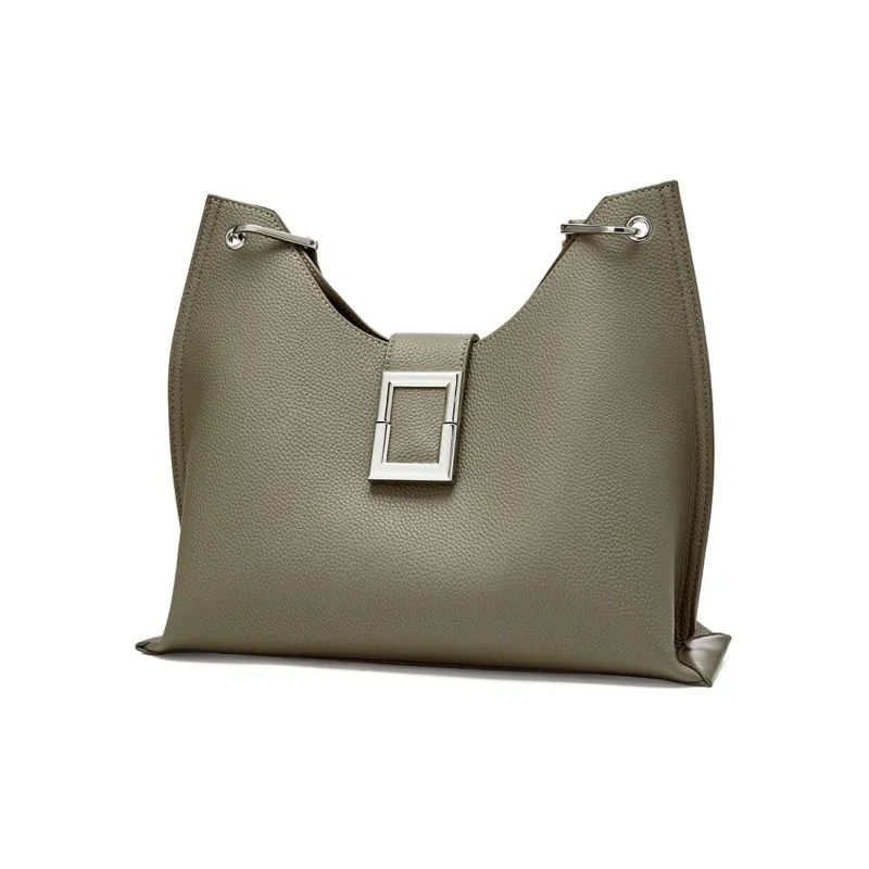 JOSINY PU Shoulder Bag Women's Black/Dark Gray/Apricot/Brown-4