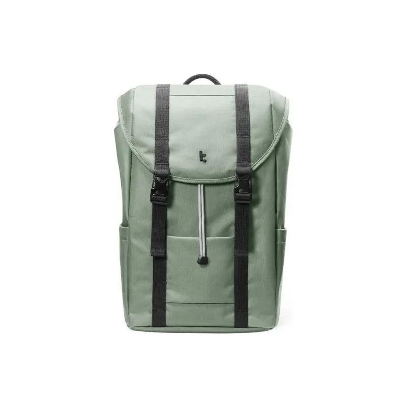 Tomtoc Nylon Fabric Backpack Medium Size Unisex Green Field Color-0