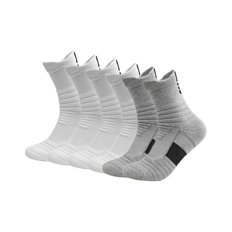 Ledomoda Basketball Socks Men's 6 Pack-0
