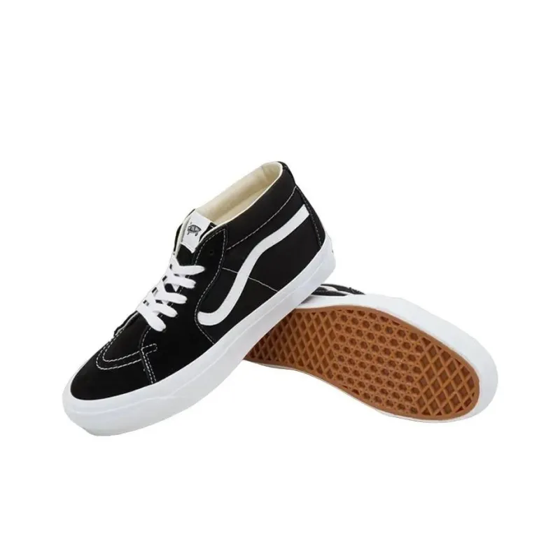Sk8 Vans Mid Reissue 83 Lx 'Black White'-2