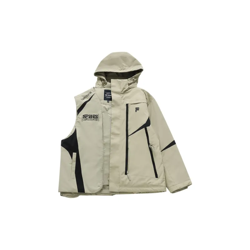 FILA FUSION Puffer Jacket Men's Chestnut Brown-1