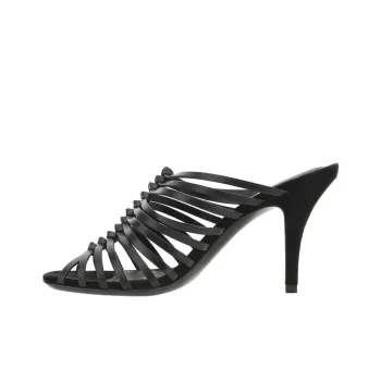 Ferragamo Slide Slippers Women's Black