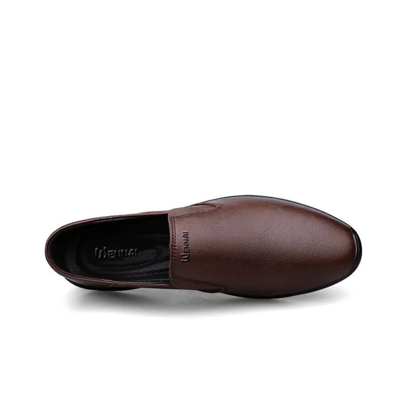 Wen Nai Casual Shoes Men's Brown-4