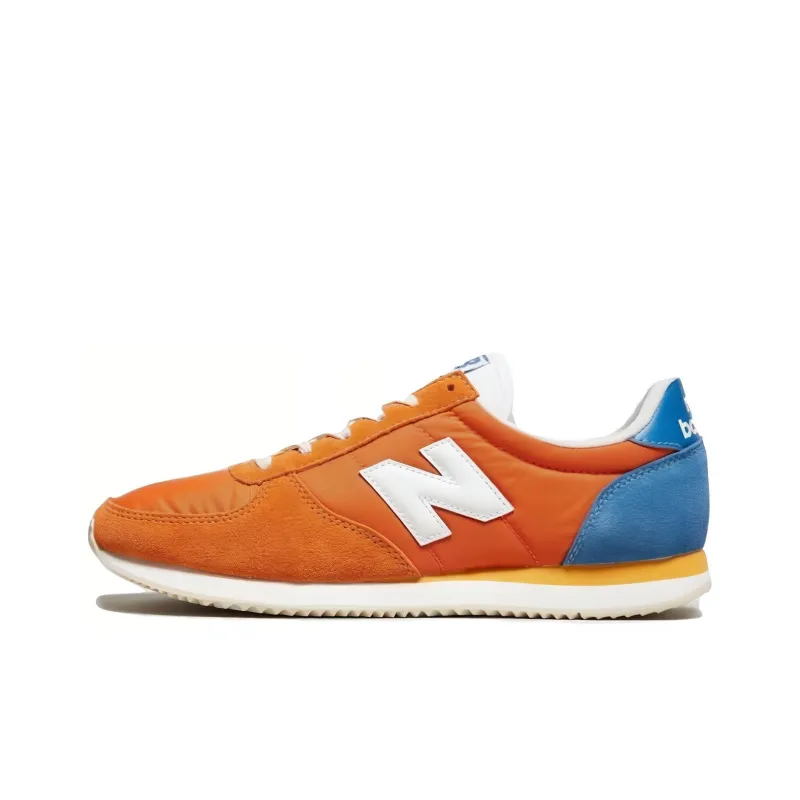 New Balance NB 220 Cushioning, Slip Resistant, Abrasion Resistant, Breathable Low Top Running Shoes Men's Orange Blue-0