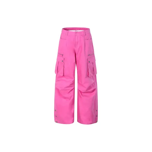 Guuka Hero Casual Pants Women's Rose Red