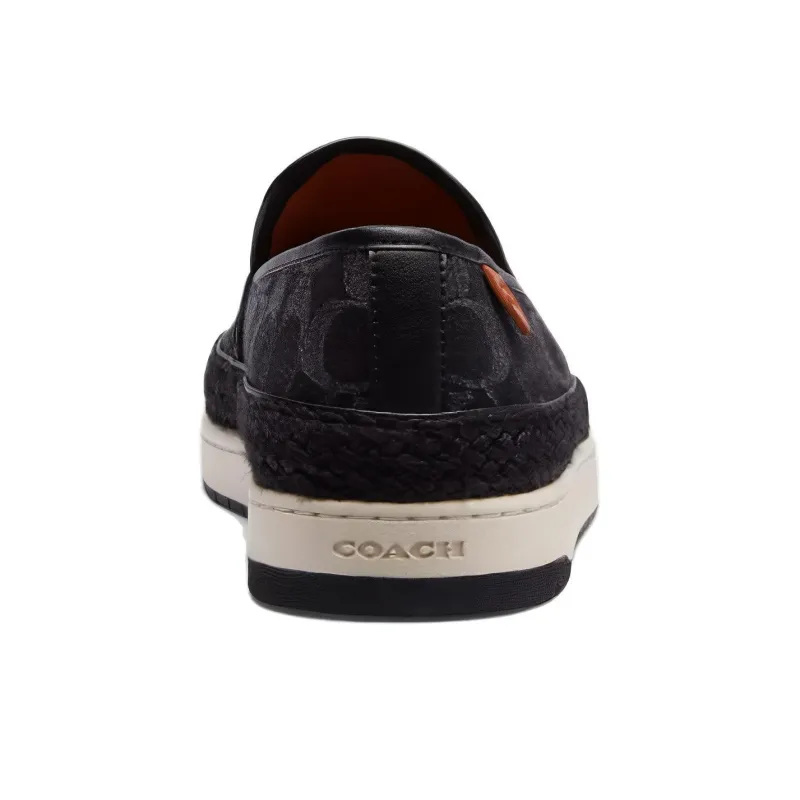 COACH Signature Casual Shoes Men's Black-3