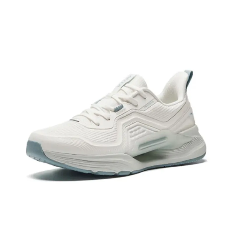 Anta Slip Resistant And Breathable Low Top Running Shoes Men's White-1
