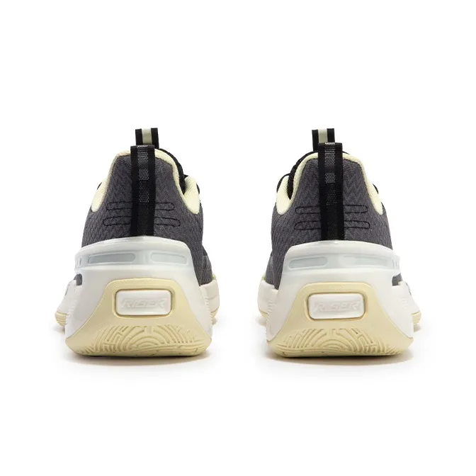 361° GOEY Cushioning Anti Slip Wear Resistant Breathability Low Top Basketball Shoes Men's Black-3