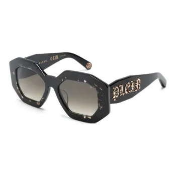 PHILIPP PLEIN Geometric Frame Sunglasses