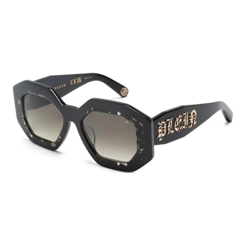PHILIPP PLEIN Geometric Frame Sunglasses-0