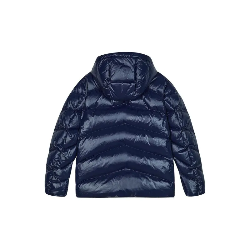 Skechers Down Jacket Men's Dark Blue Black-1