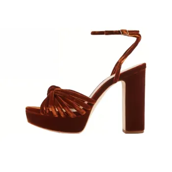 Loeffler Randall Strap Sandals Women's Deep Red
