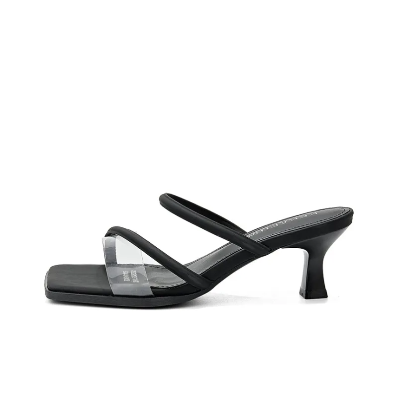 KEKAFU Slide Slippers With Strap 5.5cm Women's-0