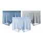 XF137-2[3 Pack]Medium Blue+Light Gray+Aqua Blue