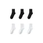 6 Pack (3 Pack Black+3 Pack White)