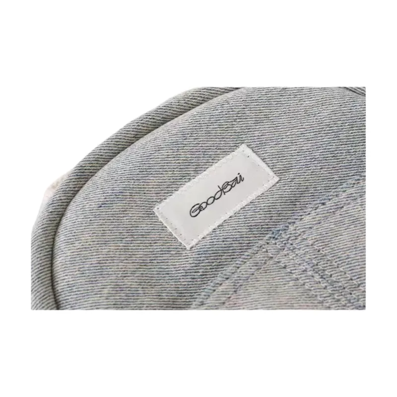 GOOD BAI Polyester Backpack Small Size Unisex Gray/Blue-3