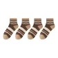 4 Pack, Double White Stripe