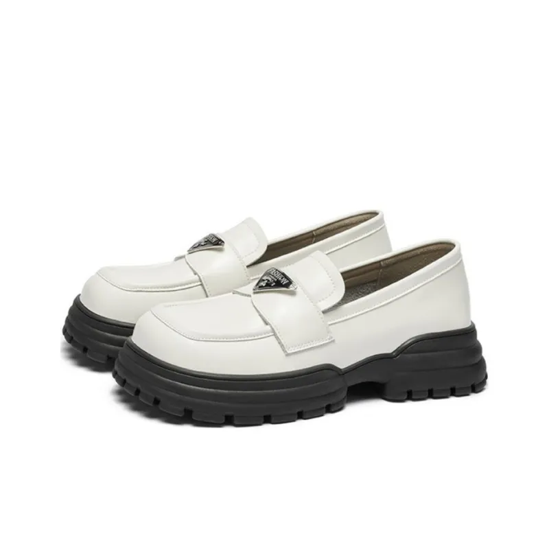 GEMEIQ Loafers Women's Black/White-4