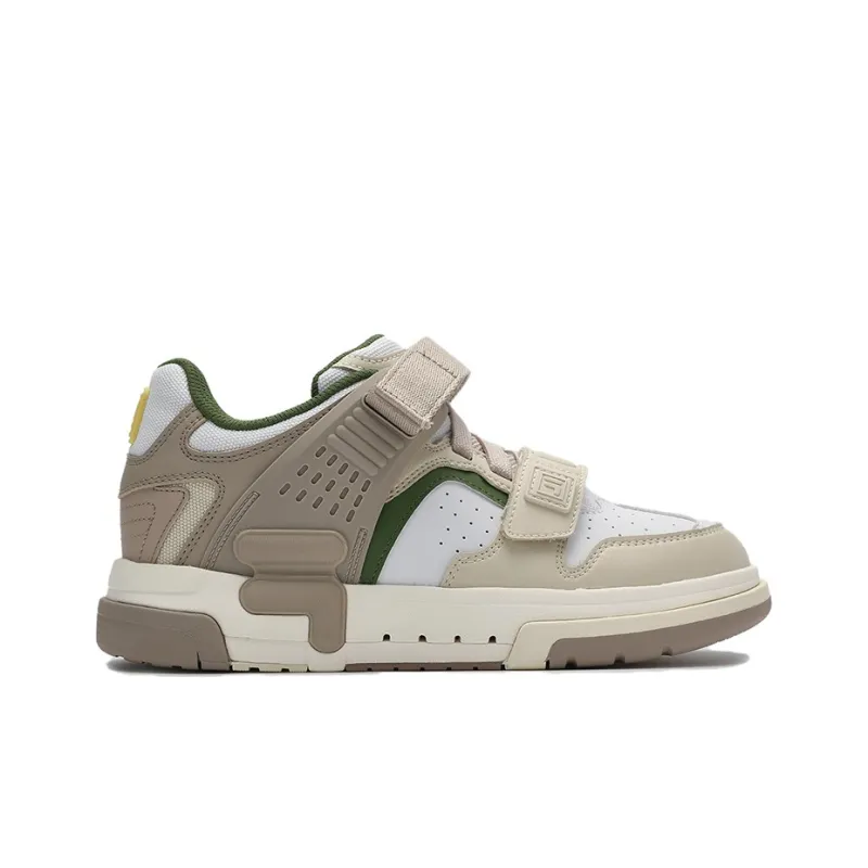FILA Doppio Skate Shoes 'White Beige' Women's-1