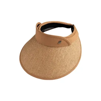 Fishing For Bears Straw Woven Sun Protection Hats Women's