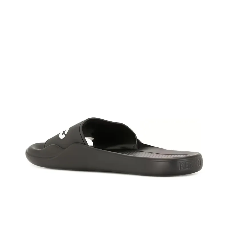 KENZO Logo Embossed Sliders-2