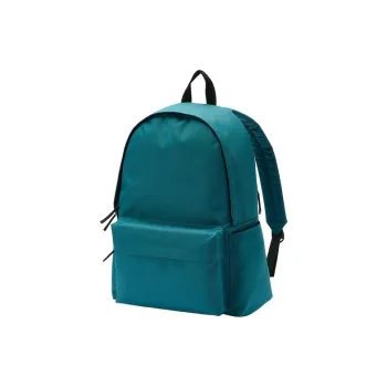 MUJI Polyester Backpack Medium Size Unisex Black/Lavender/Dark Green/Light Beige/Medium Gray
