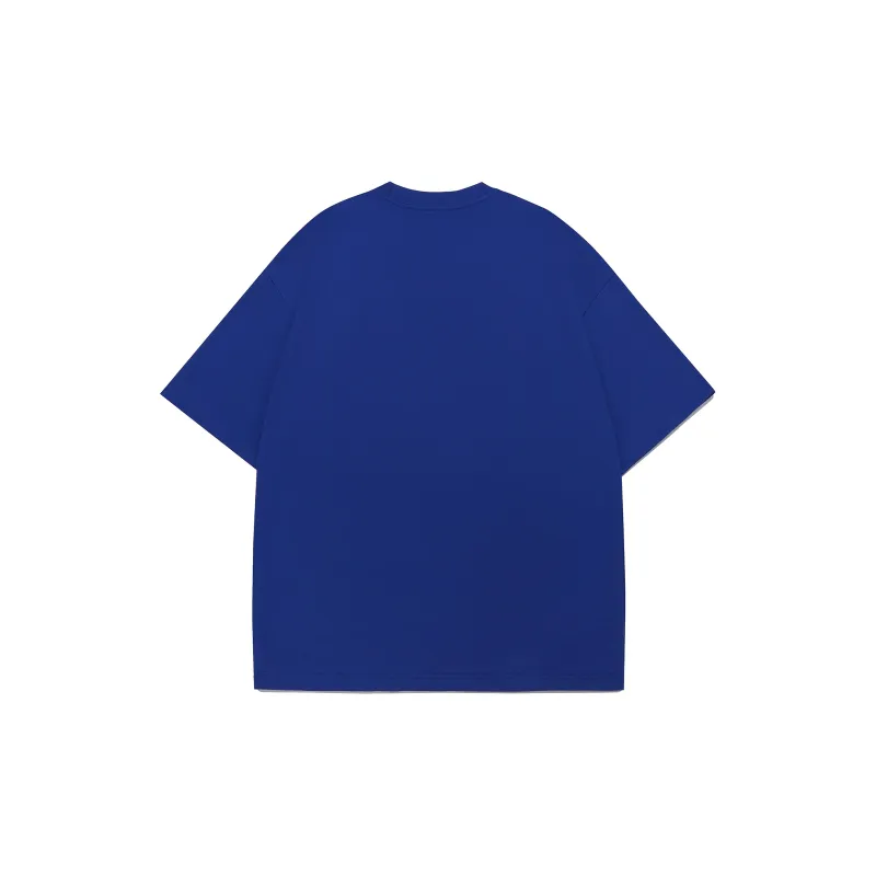 Guuka Short Sleeved T Shirts Men's Blue Purple-1