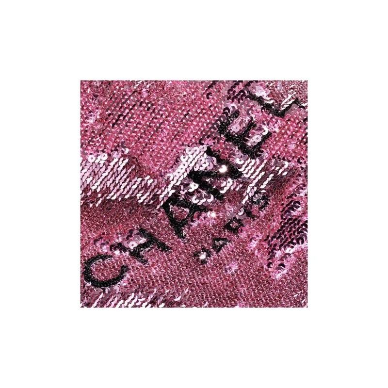 CHANEL Metal Handbag, Shoulder Bag Women's Dark Pink-2