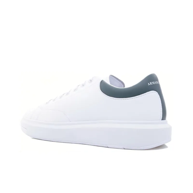 EMPORIO ARMANI Skateboard Shoes Men's White-2