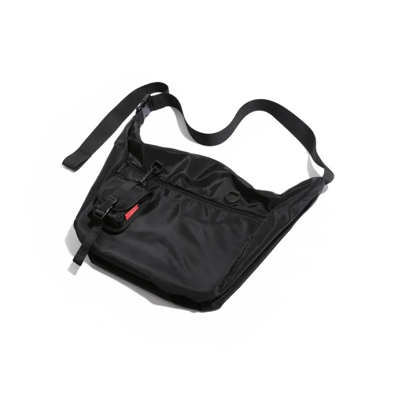 SWISS MILITARY Oxford Shoulder Bag Men's Black-1