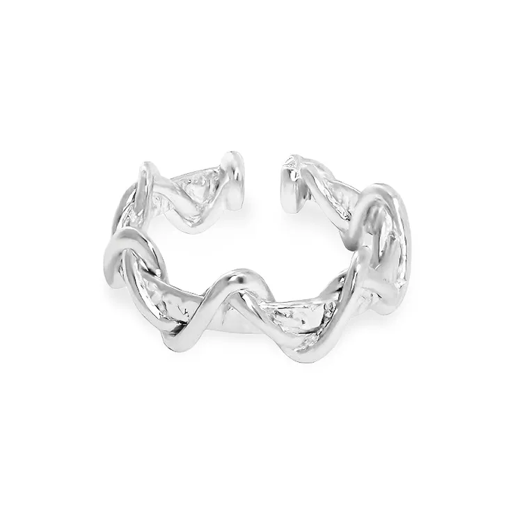 ACROWM S925 Silver Rings Unisex-0