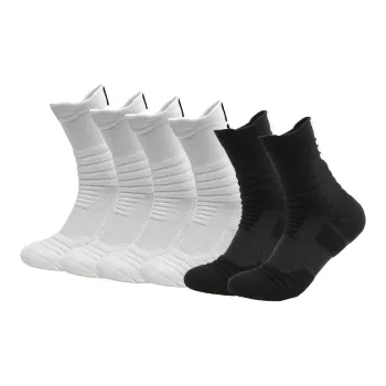 Ledomoda Basketball Socks Sports Towel Socks Men's 6 Pack