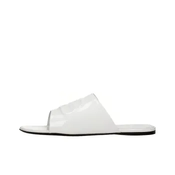Balenciaga Women's Oval BB Sandal 'White'