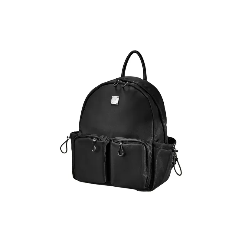 JOSINY PU Backpack Unisex Black-2