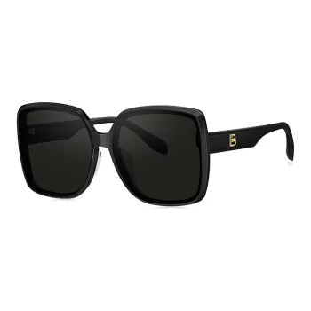 BOLON Plate Frame Square Sunglasses Unisex