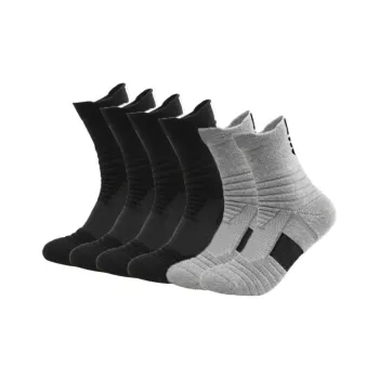 Ledomoda Basketball Socks Men's 6 Pack