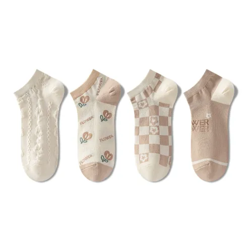 NAIER Ankle Socks Women's 4 Pack