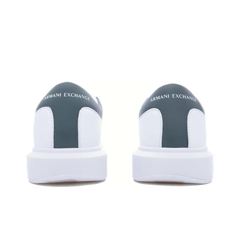 EMPORIO ARMANI Skateboard Shoes Men's White-3