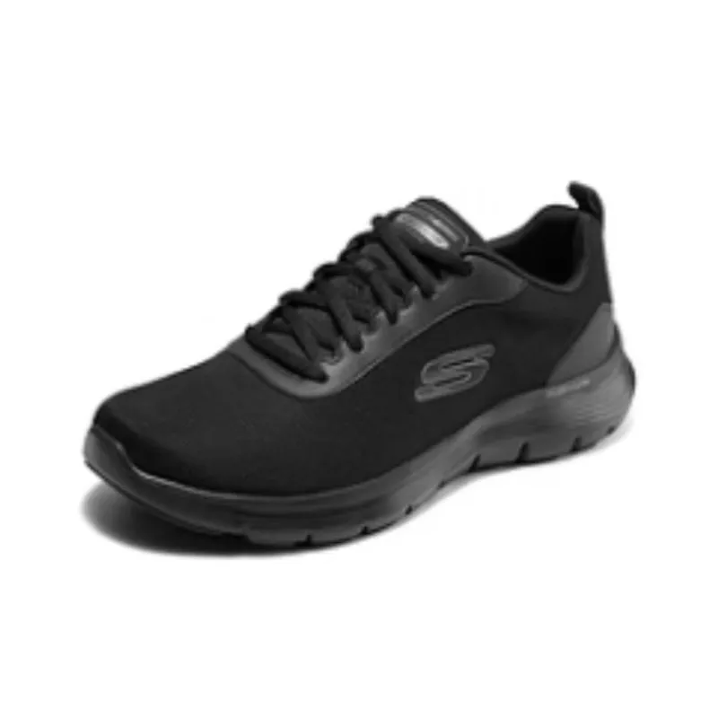 Skechers Anti Slip And Wear Resistant Breathable Low Top Casual Shoes Women's Black-2